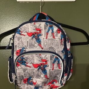 Pottery Barn Kids Superhero Backpack - Blue and Red